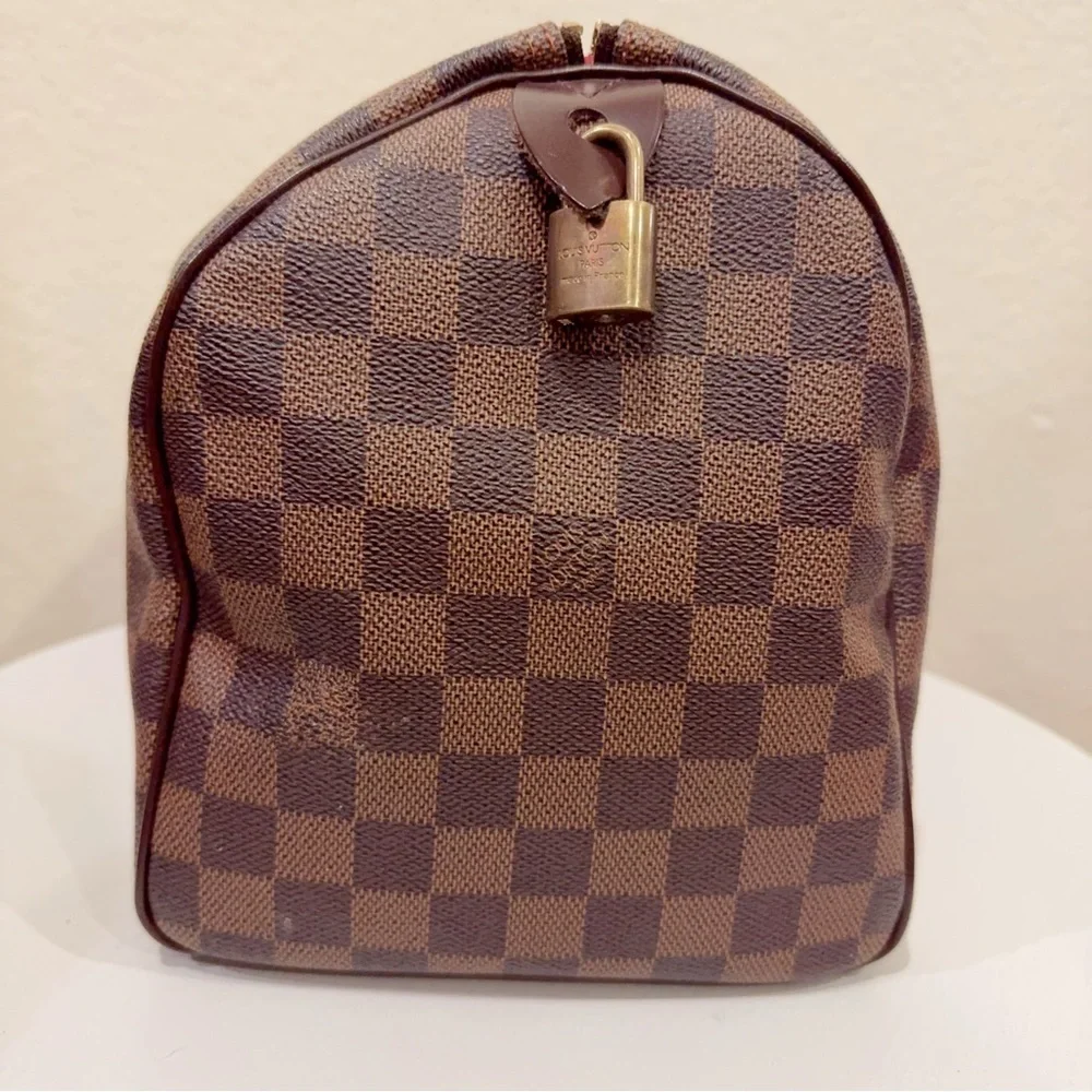 Authentic Vintage Louis Vuitton Speedy 30 Damier Ebene 2006 Preowned